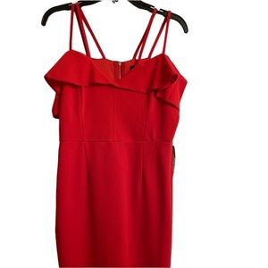 Strappy Midi Back Zipper dress